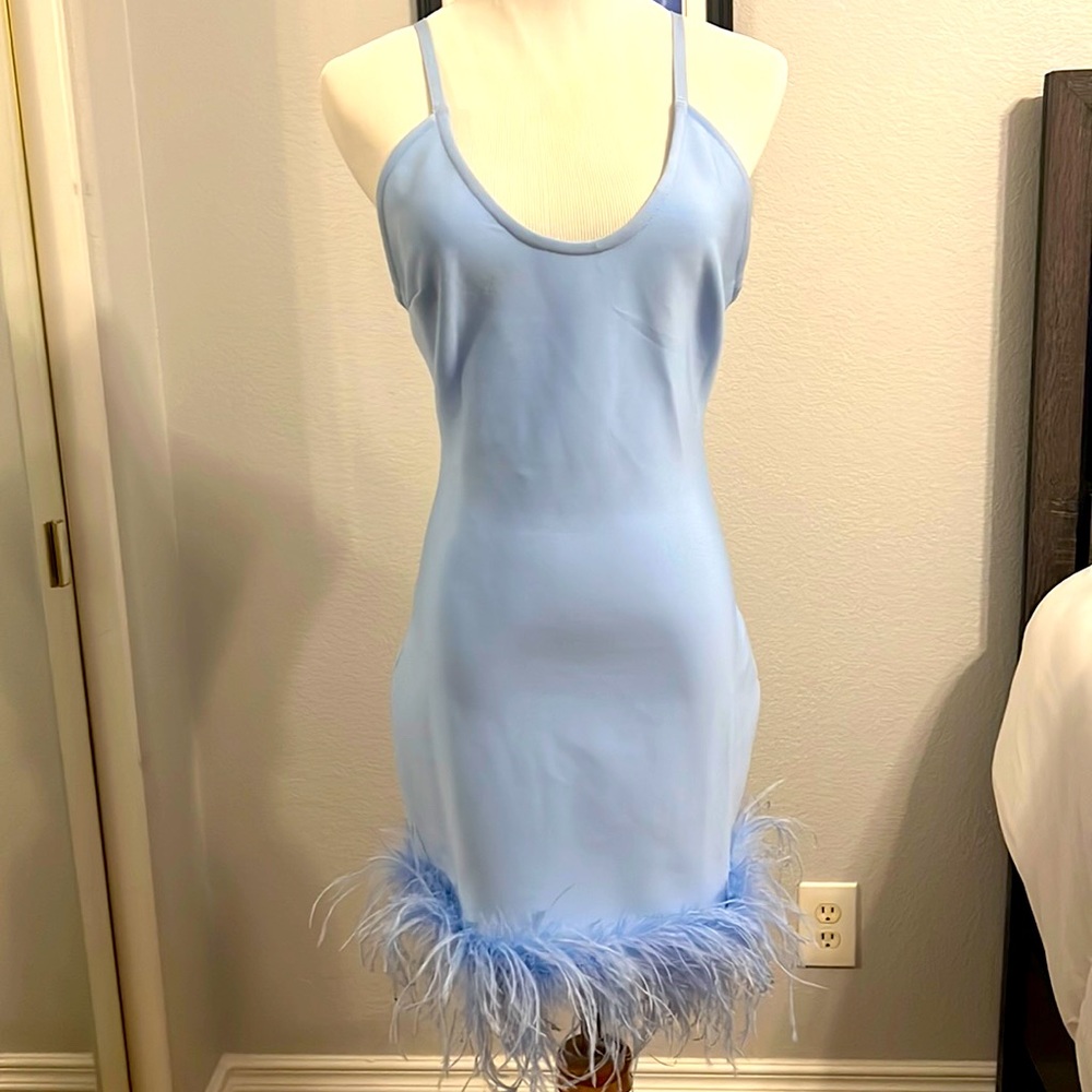 Feather dress